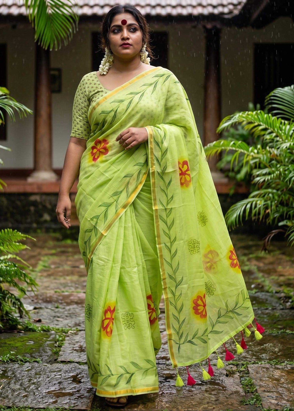 Cotton Designer Saree