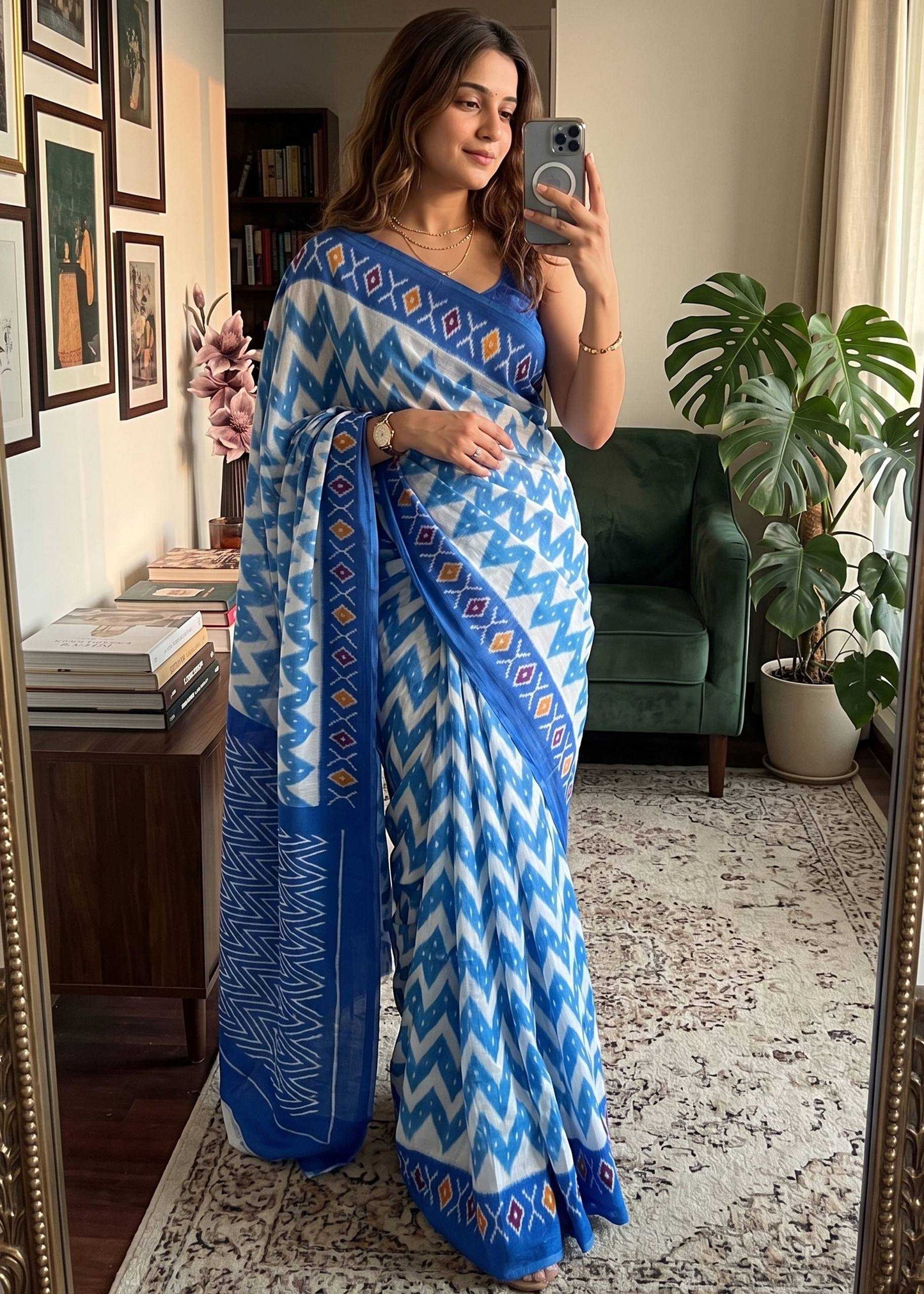 Cotton Printed Saree