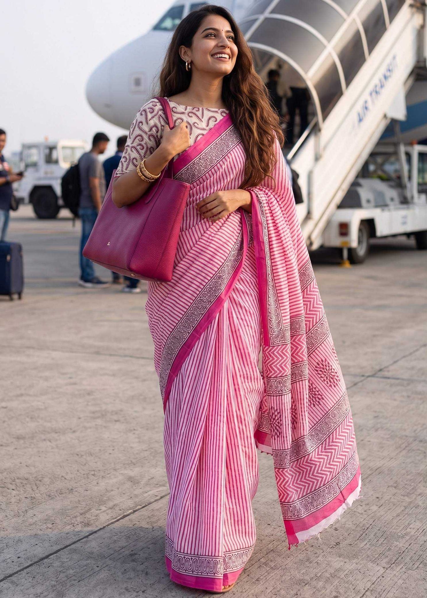 Cotton Fancy Saree