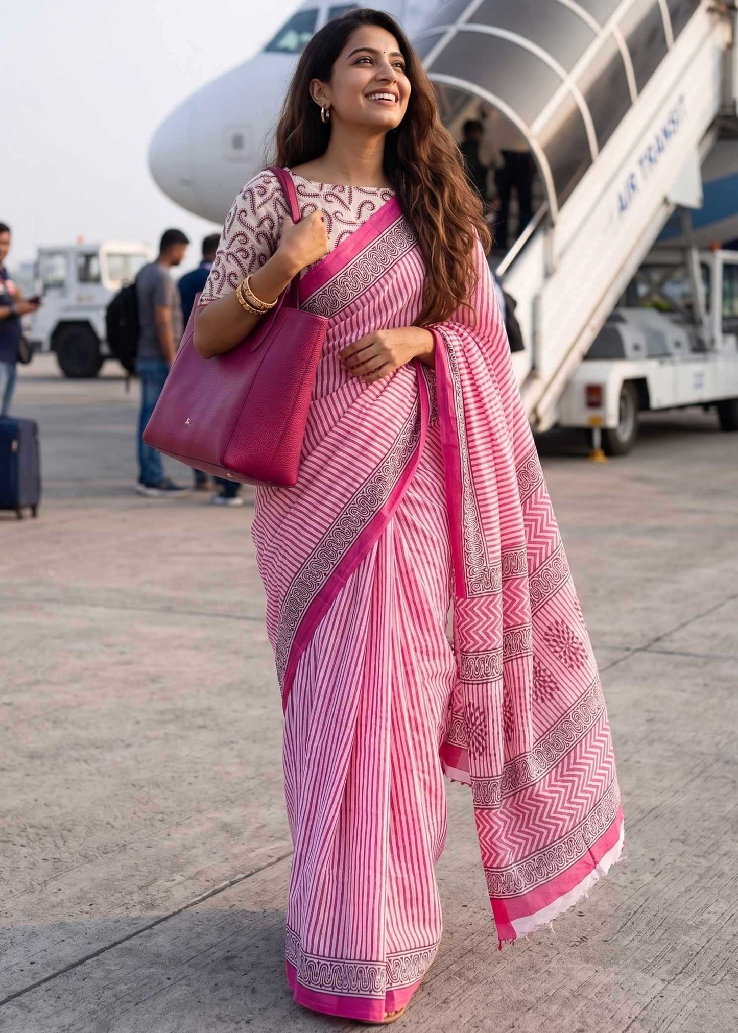 Cotton Fancy Saree