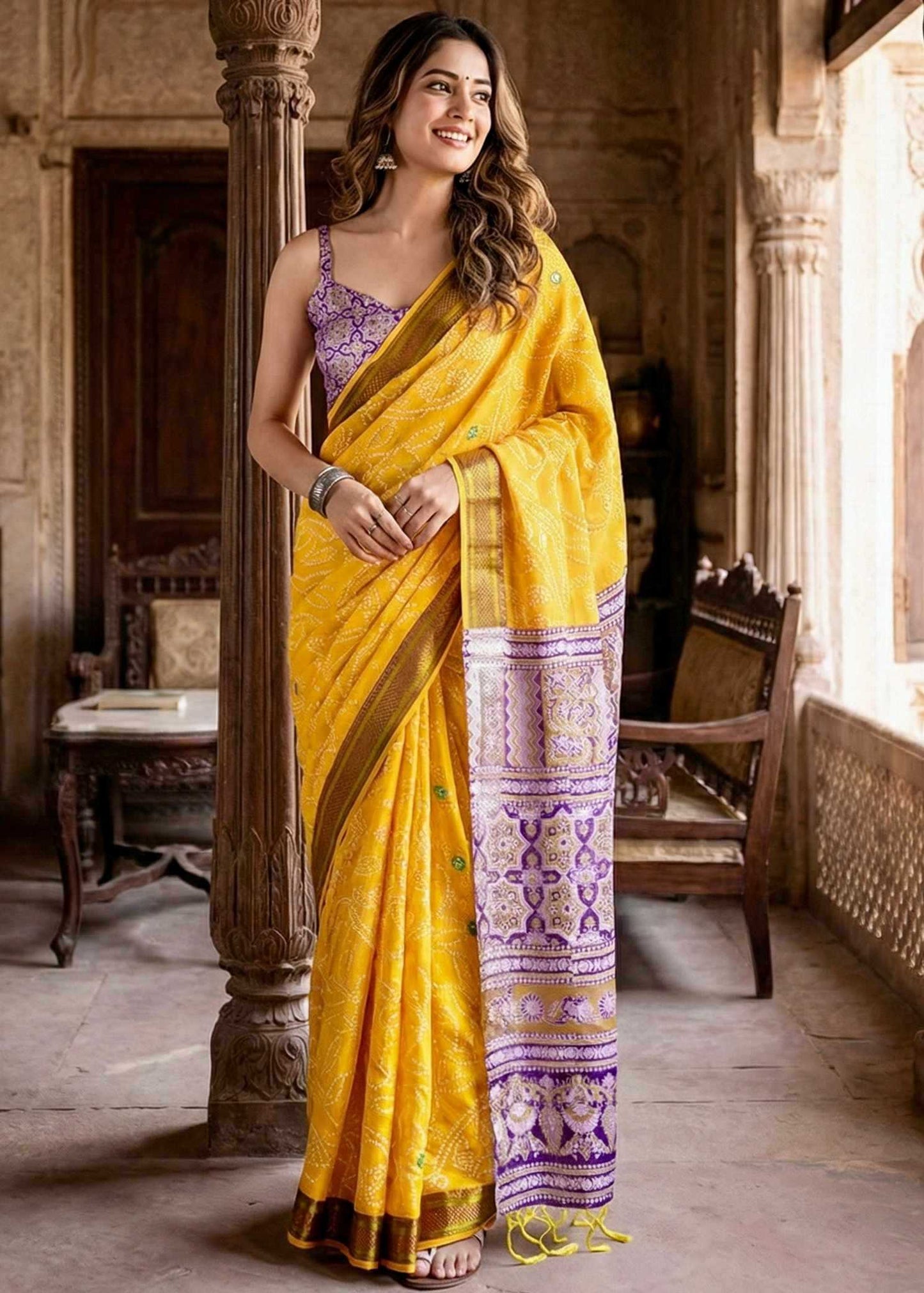 Cotton Printed Saree