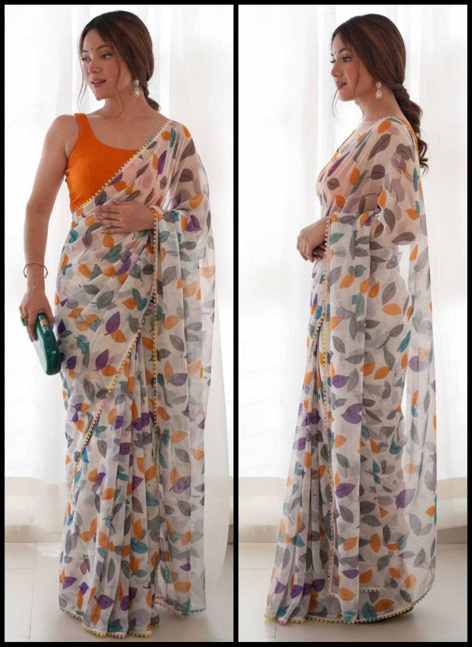 Aarti Chiffon Designer Saree