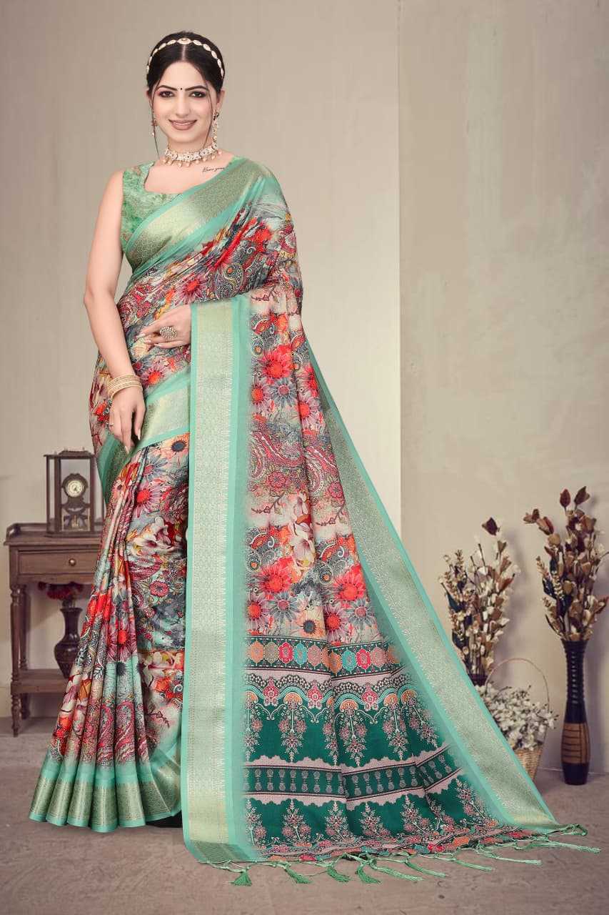 Axali Cotton Fancy Saree
