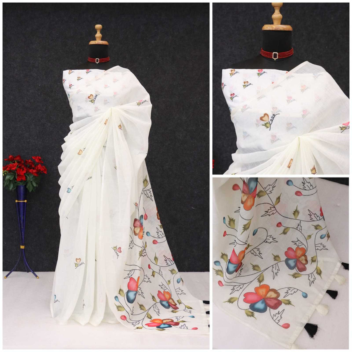 Cotton Printed Saree