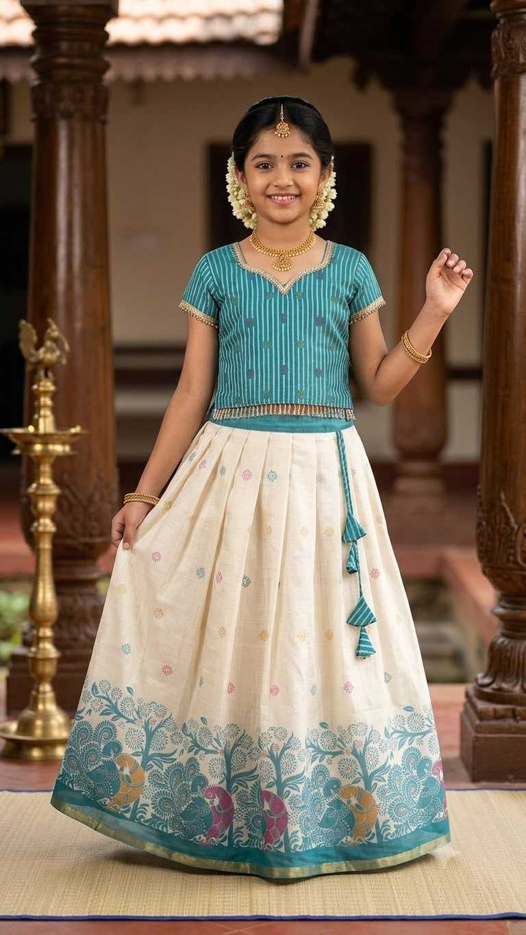 Cotton Kids Lehenga