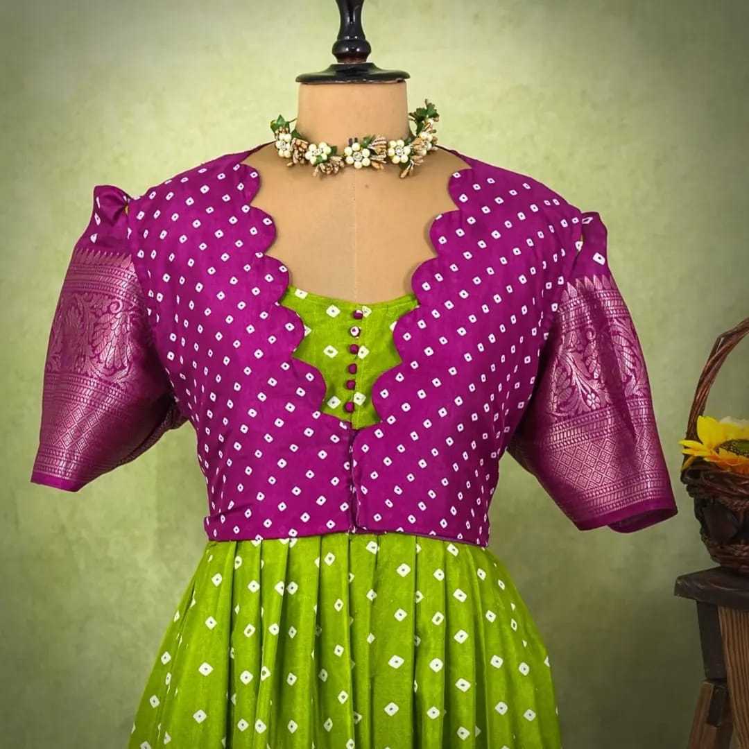 Anya Dola Silk Kids Gown