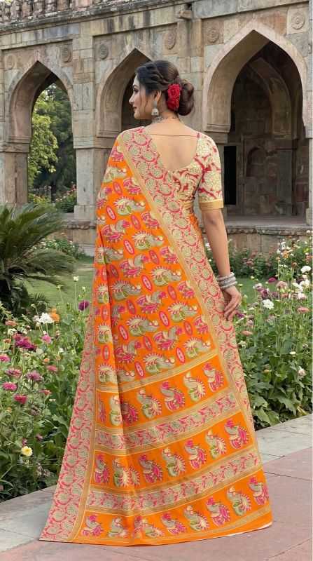 Soft Cotton Designer Saree JT-138829