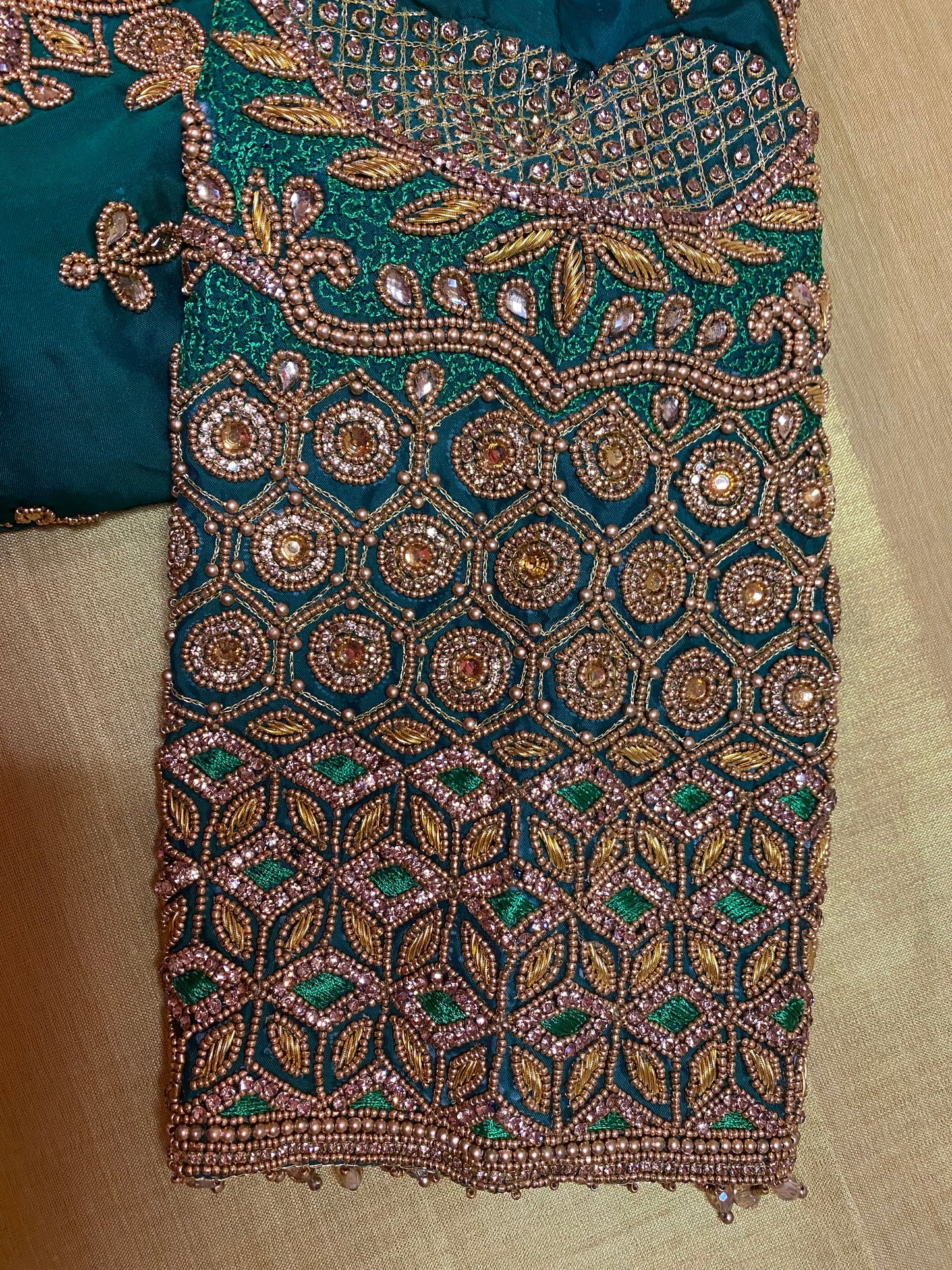 Maggam|Aari work blouse PrincessCut Padded 36”-42”