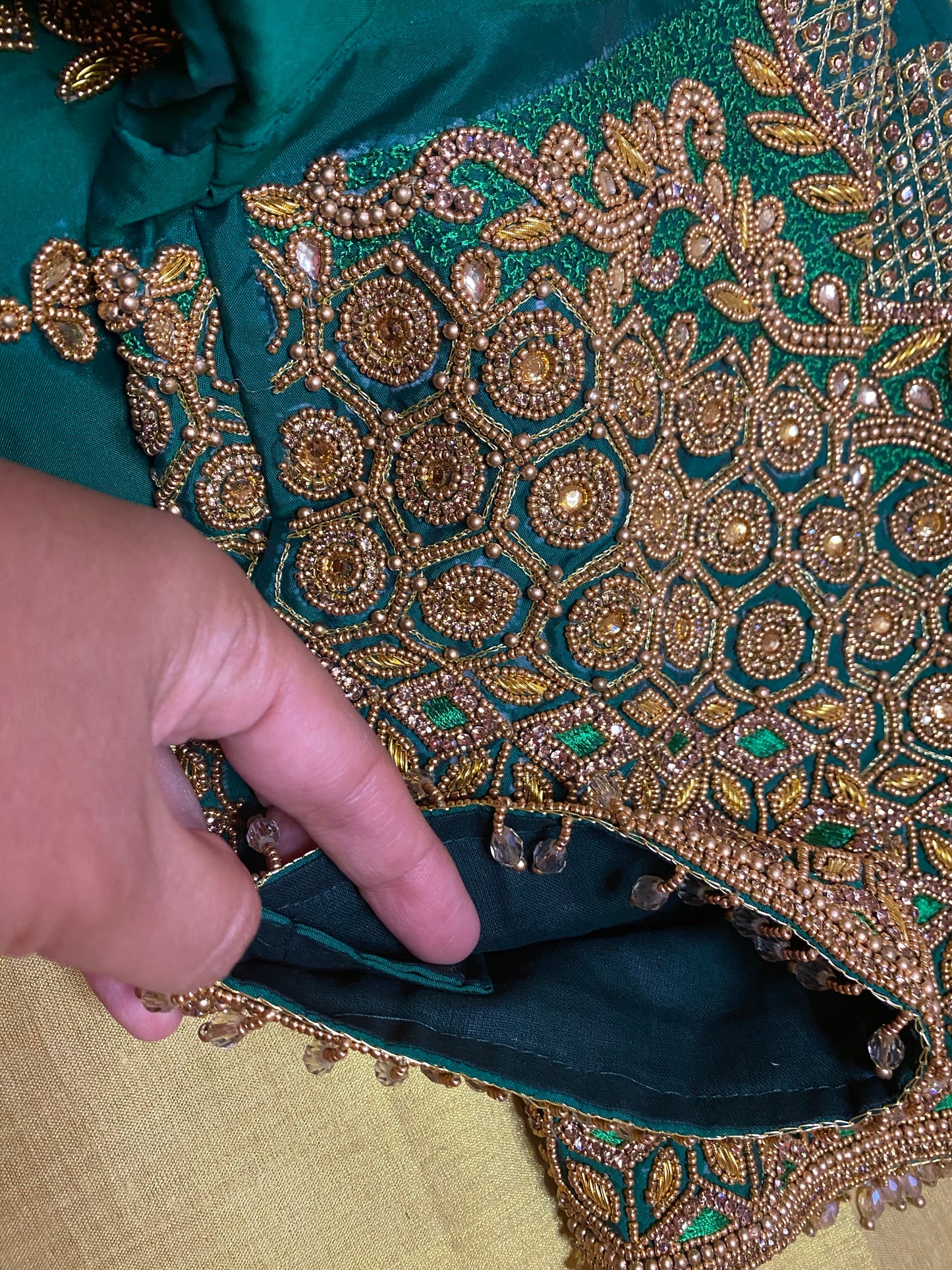 Maggam|Aari work blouse PrincessCut Padded 36”-42”