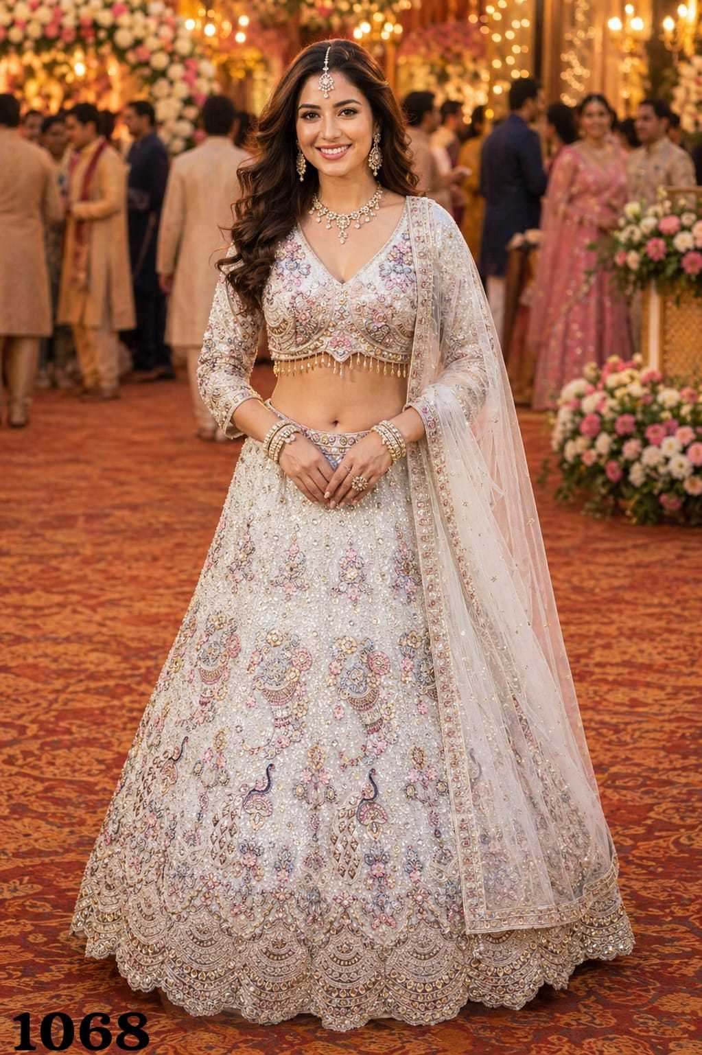 Net Fancy Lehenga