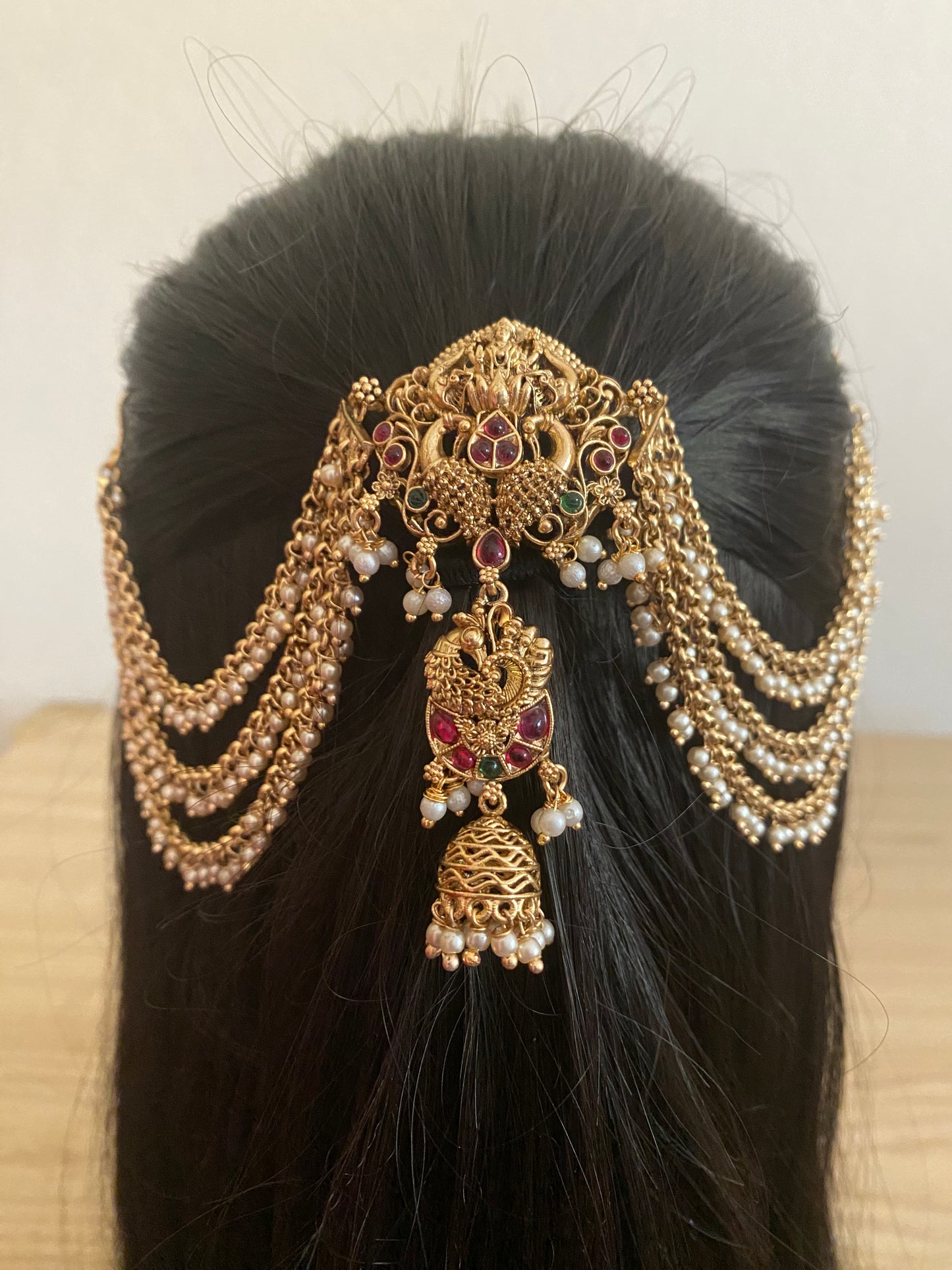 Juda Pin| Antique Hair Pin | Veni Pin| Bridal Hair clip