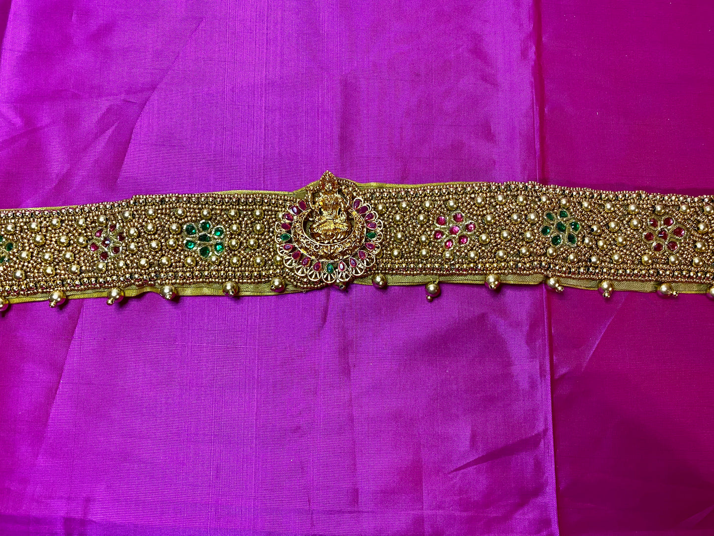 Aari Maggam work Laxmi Belt | Size- 25"-38"