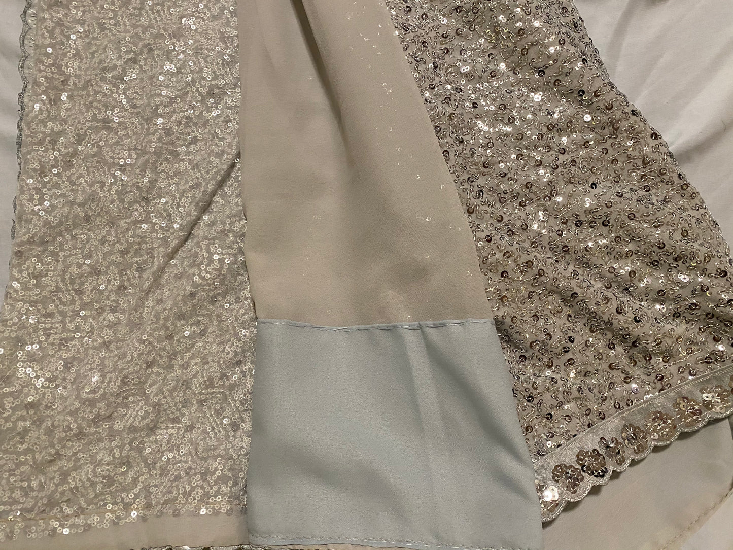 Kareena Kapoor Inspired Saree| Sequins Party Saree|unstitched blouse|Fall/pico done