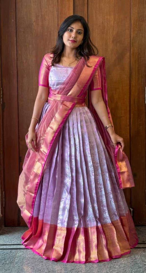 Kanjivaram Silk  Lehenga