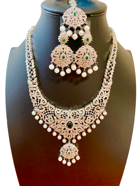 South Indian Haaram| AD Necklace|Medium