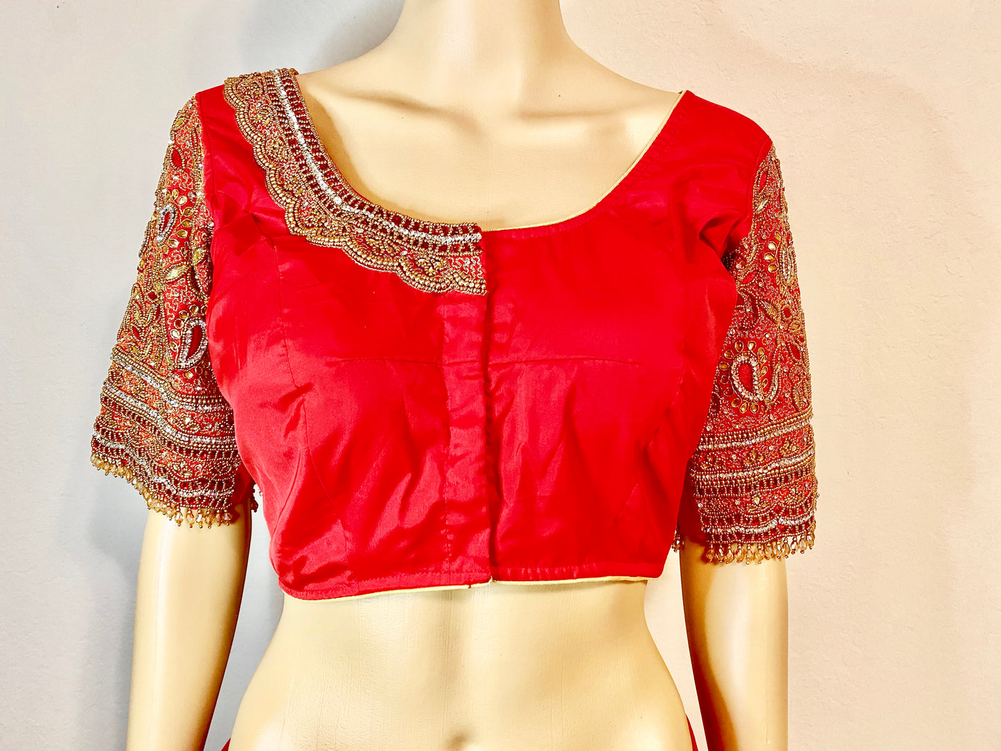 Maggam/Aari work blouse |PrincessCut Padded 36"-42"