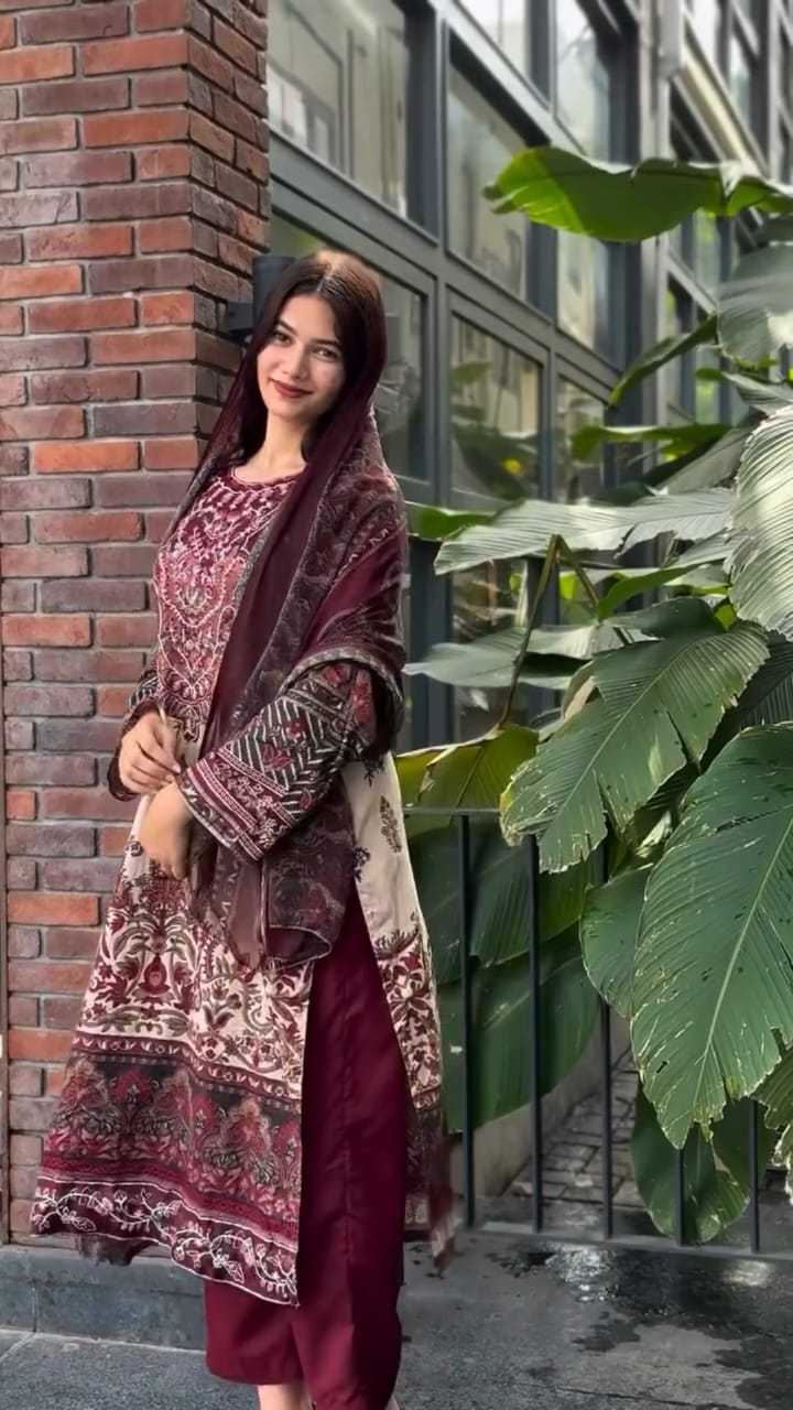 Cotton Printed Suit