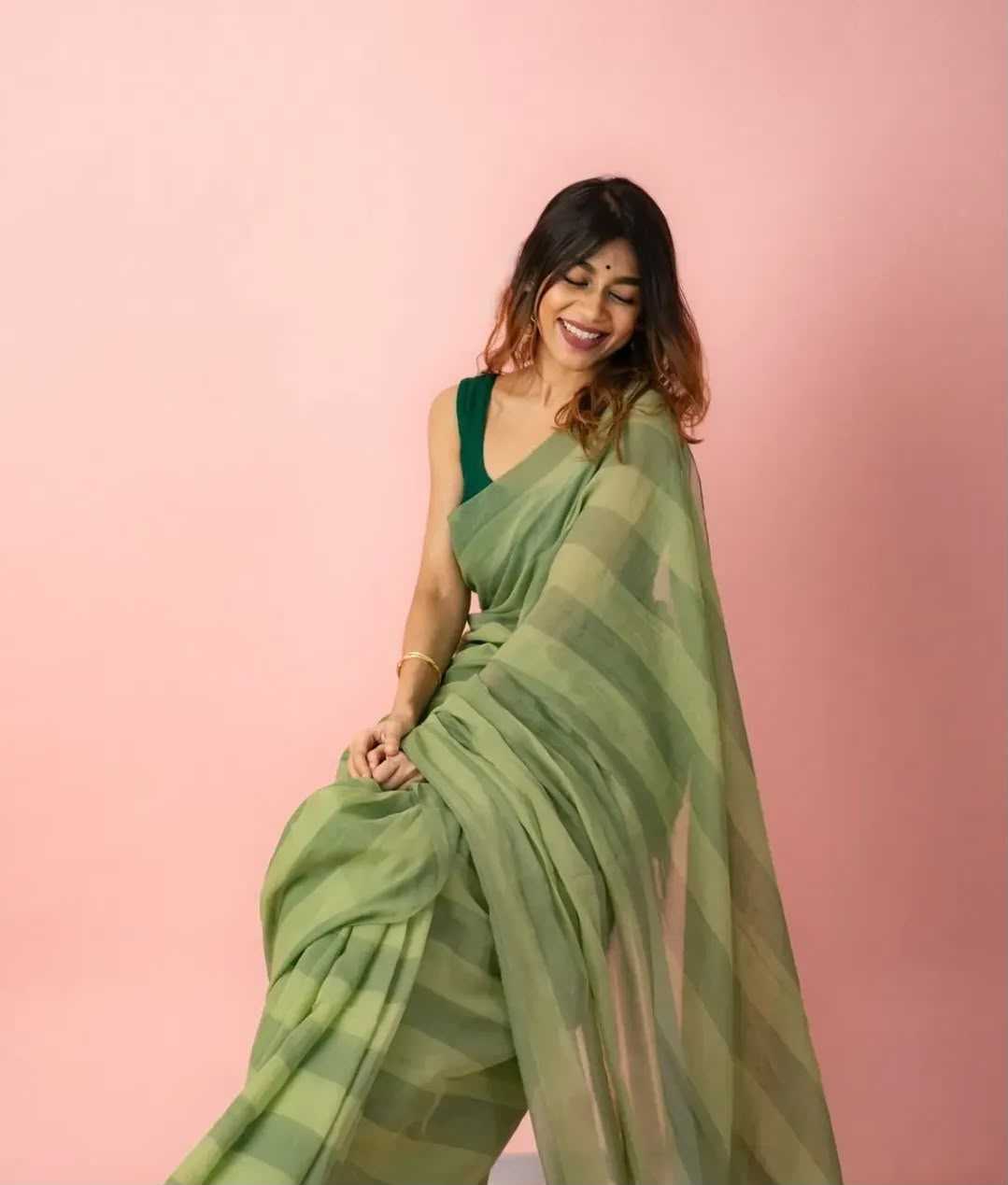 Cotton Fancy Saree