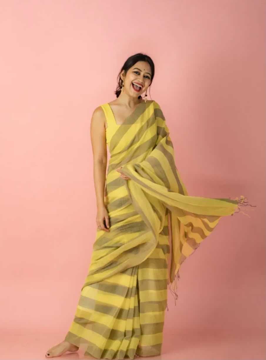 Cotton Fancy Saree