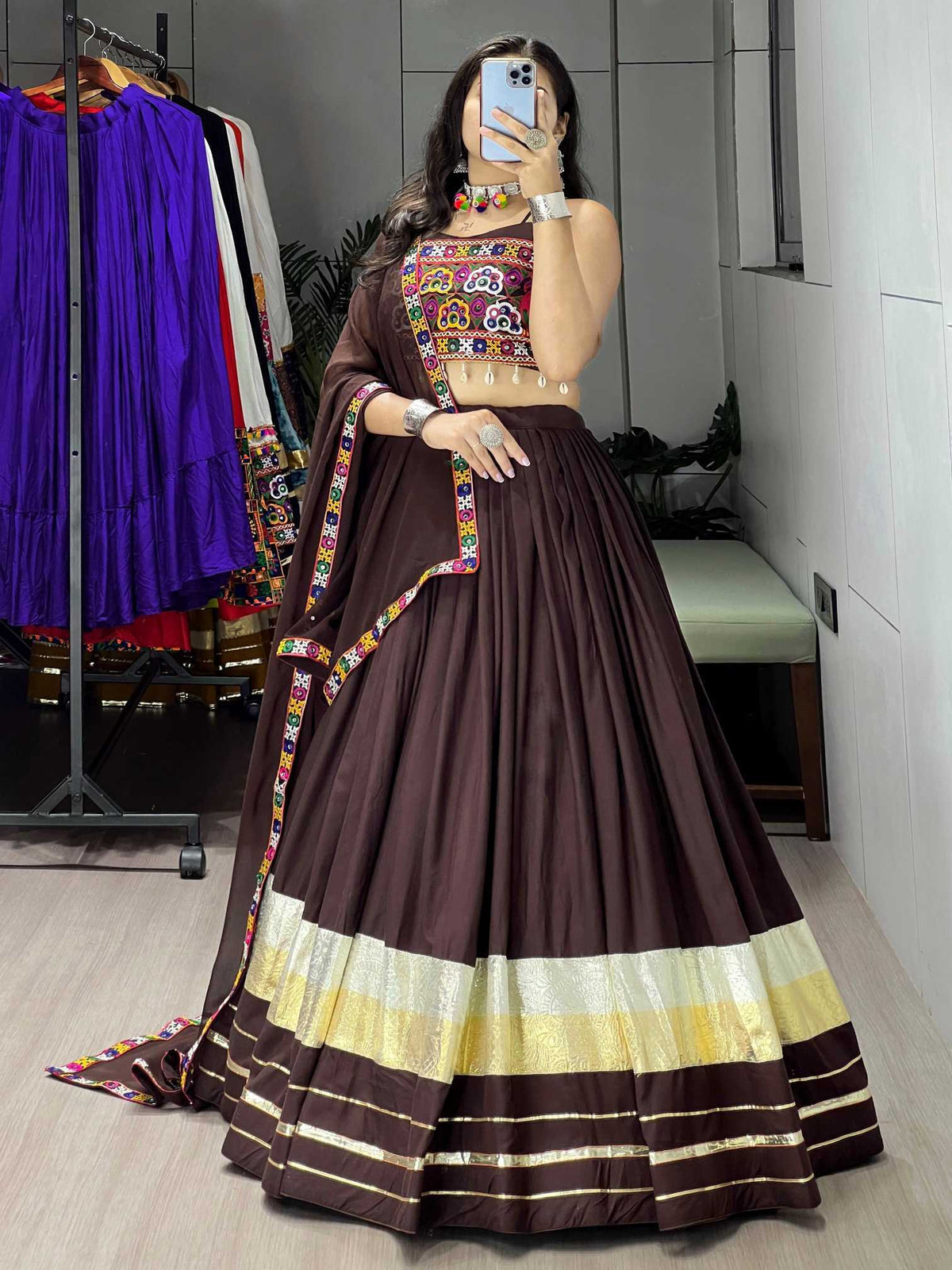 Cotton Designer Lehenga JT-142951