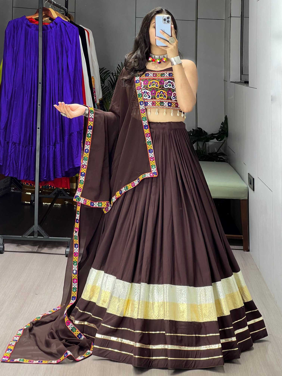 Cotton Designer Lehenga JT-142951