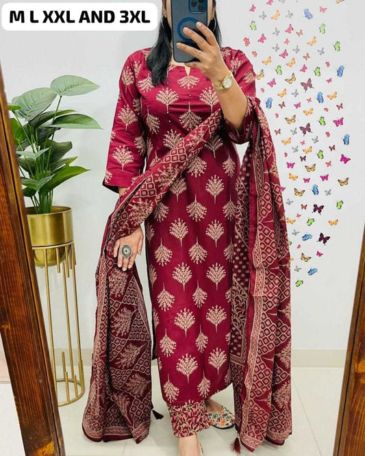 Cotton Festive Kurti JT-141881