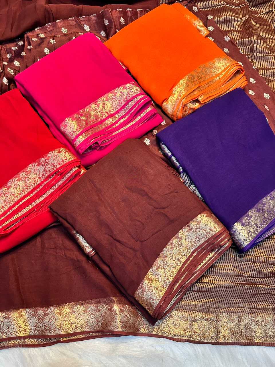 Dola Silk Designer Saree in Hot Pink
