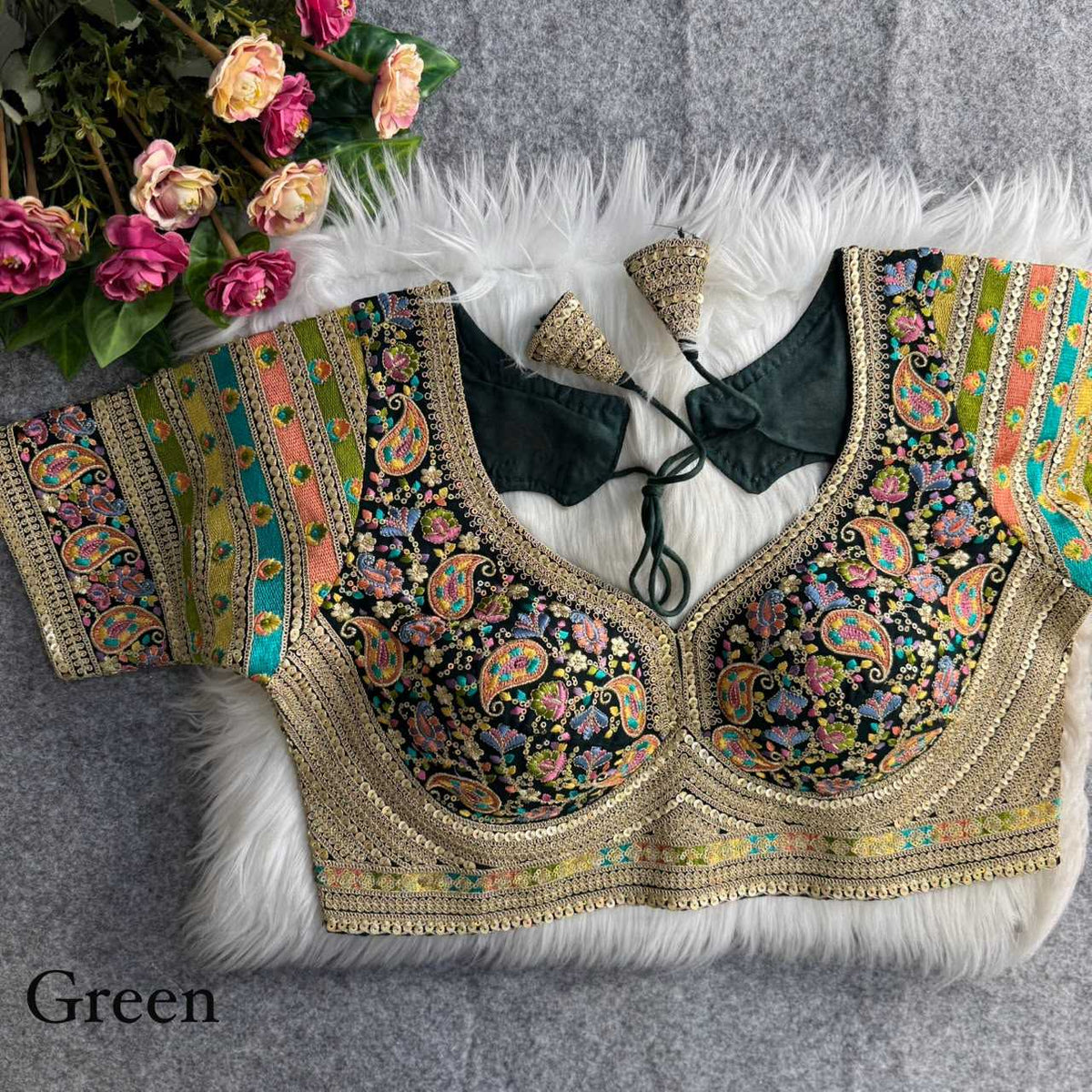 Faux Georgette Designer Blouse