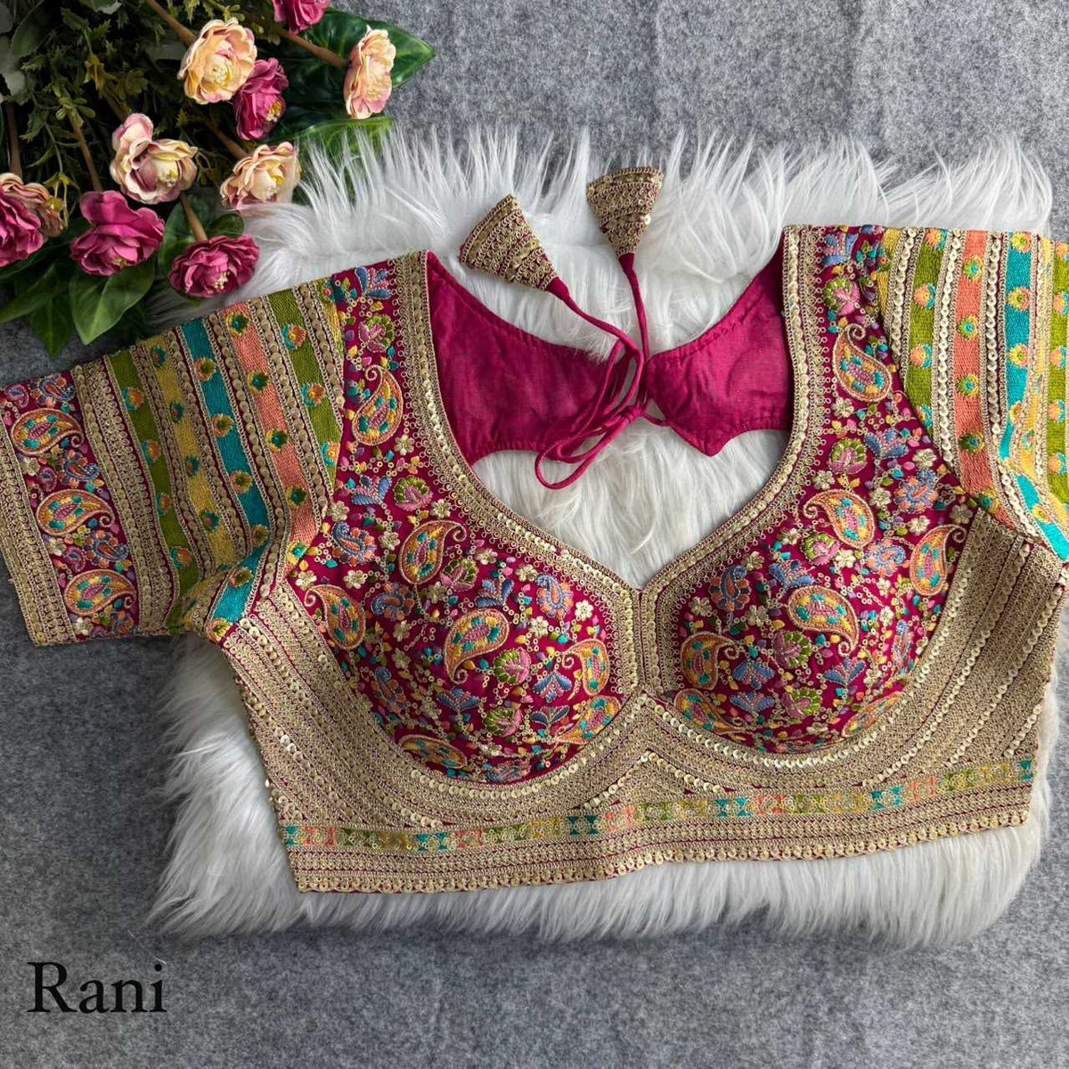 Faux Georgette Designer Blouse