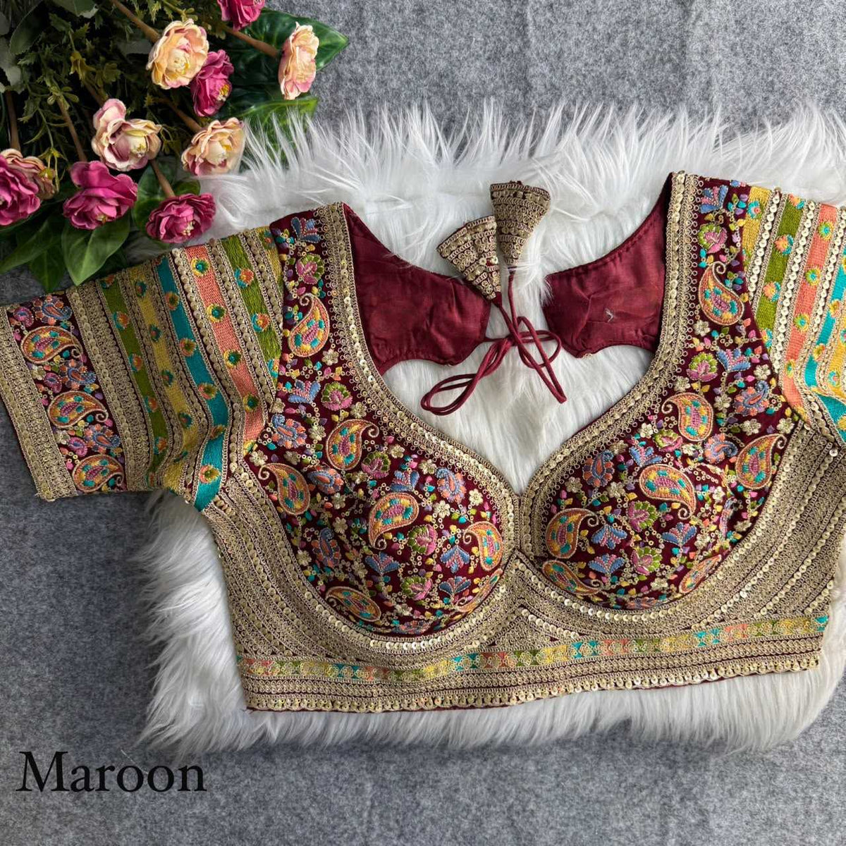 Faux Georgette Designer Blouse