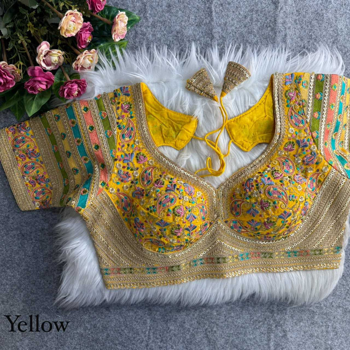 Faux Georgette Designer Blouse