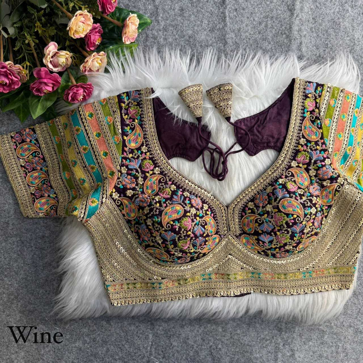 Faux Georgette Designer Blouse