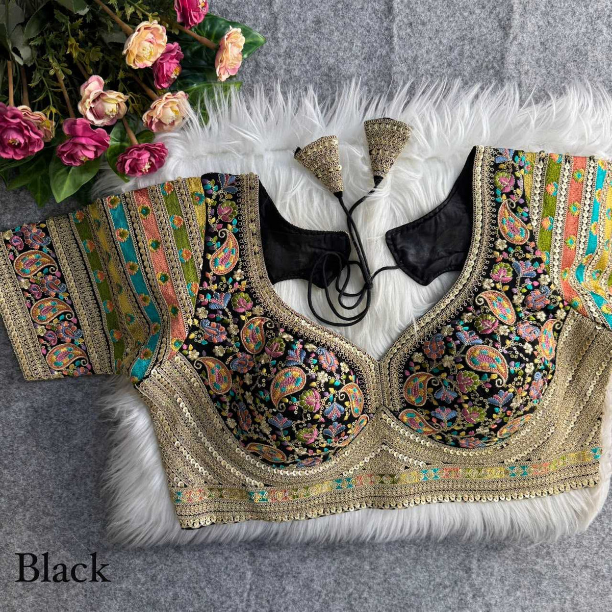Faux Georgette Designer Blouse