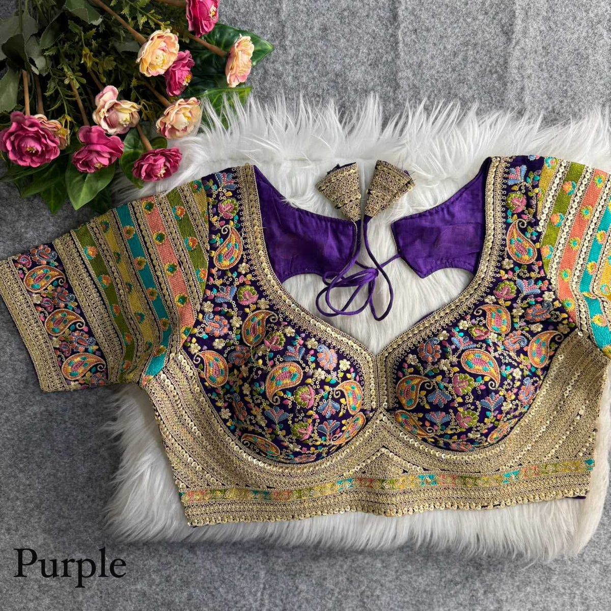 Faux Georgette Designer Blouse
