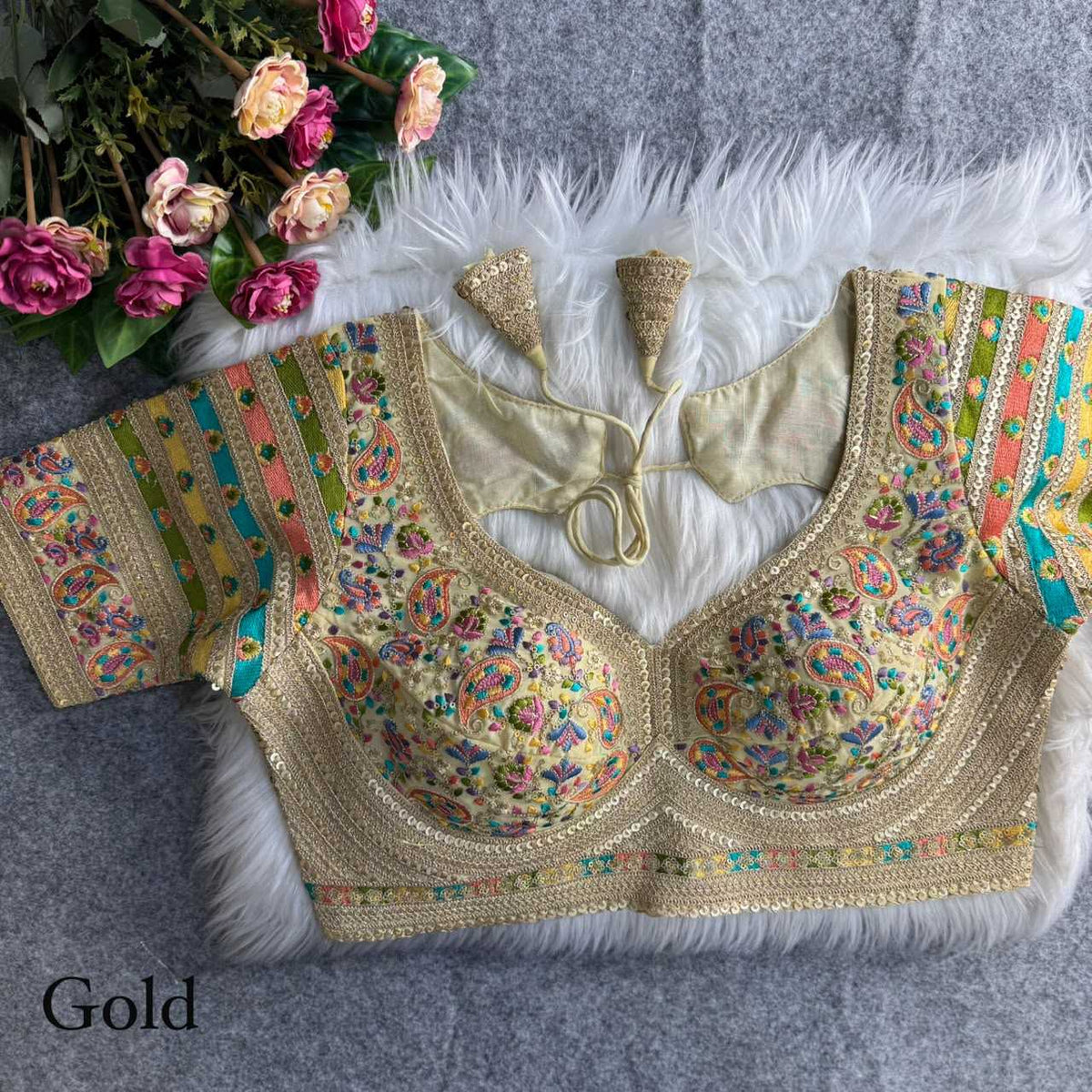 Faux Georgette Designer Blouse