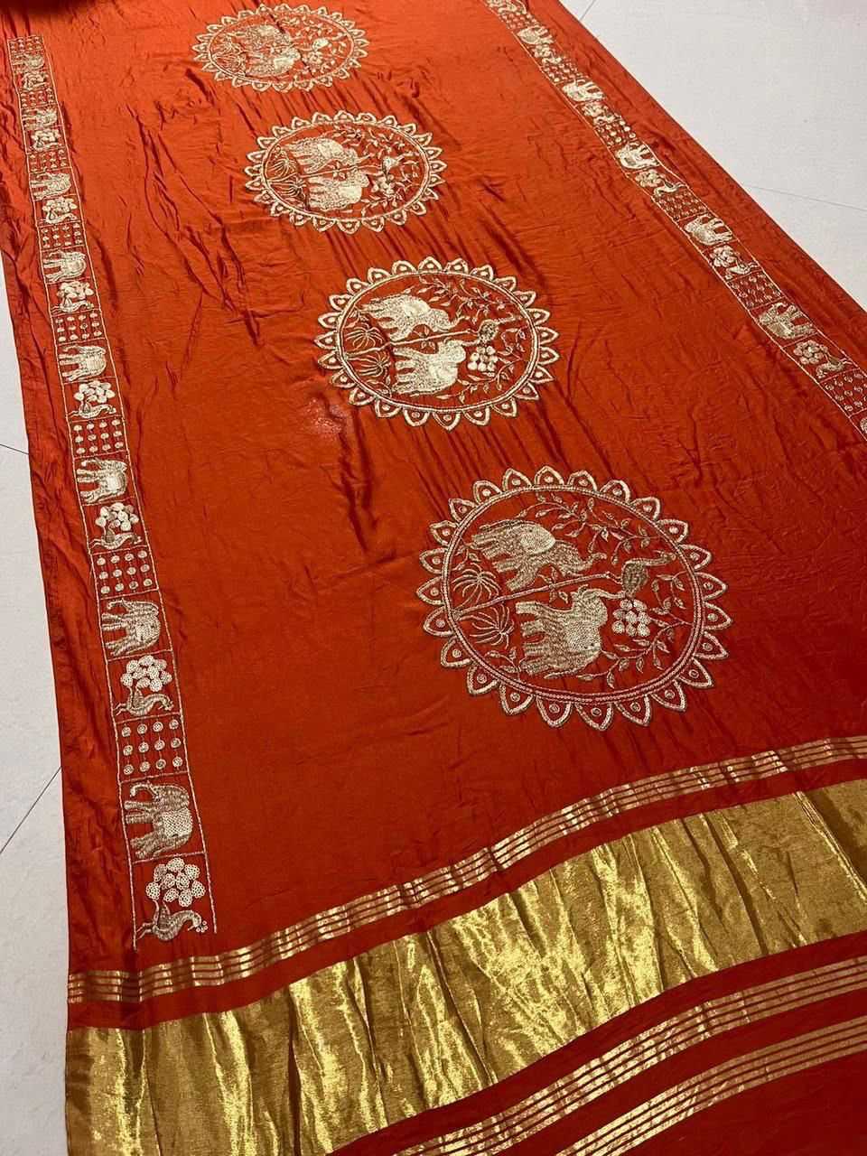 Gajji Silk Designer Saree
