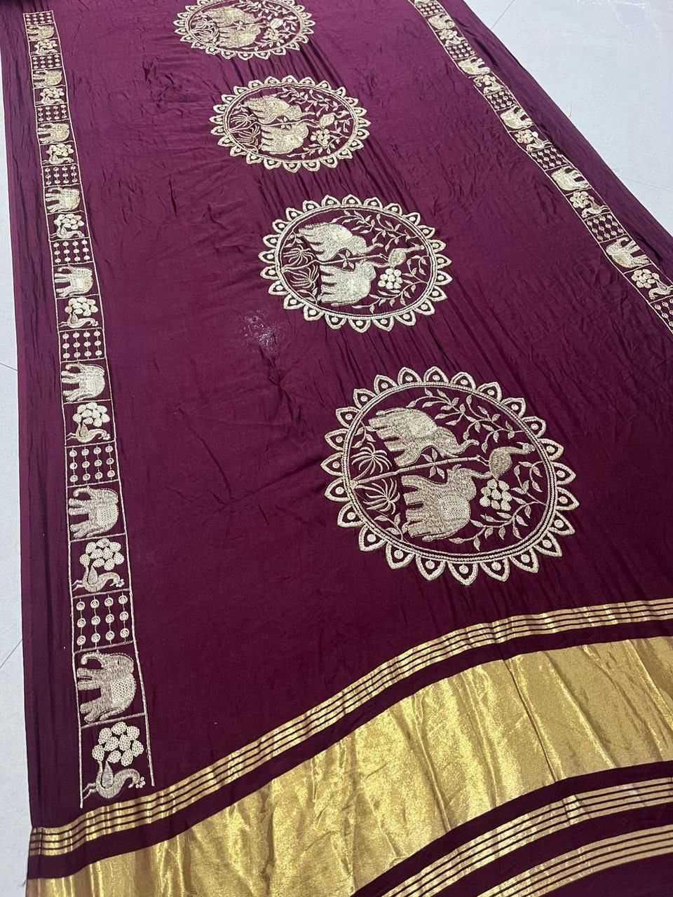 Gajji Silk Designer Saree