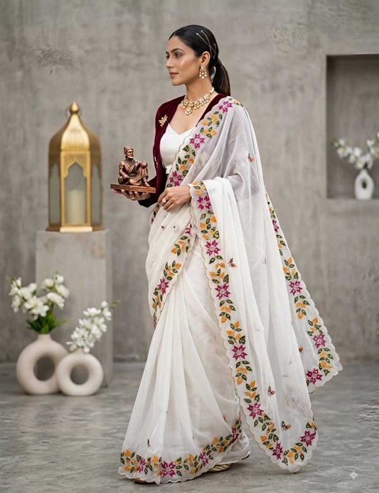 Georgette Designer Saree JT-139179