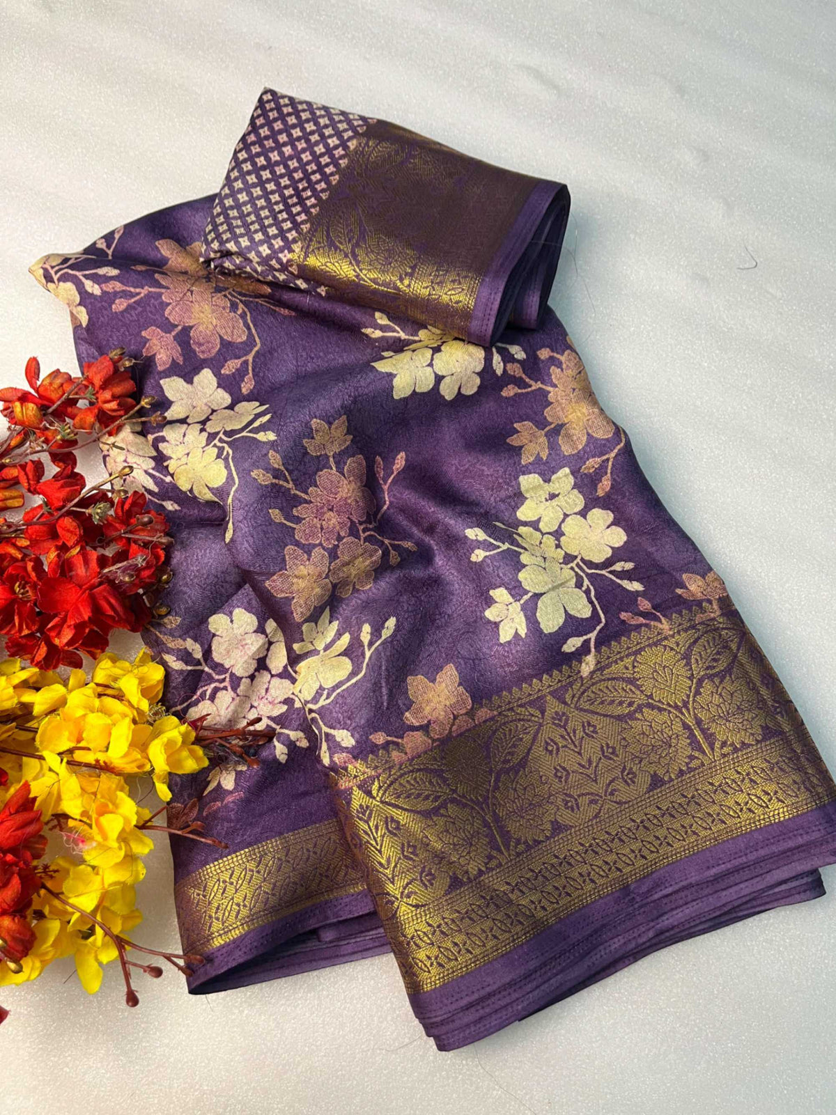 Georgette Fancy Saree