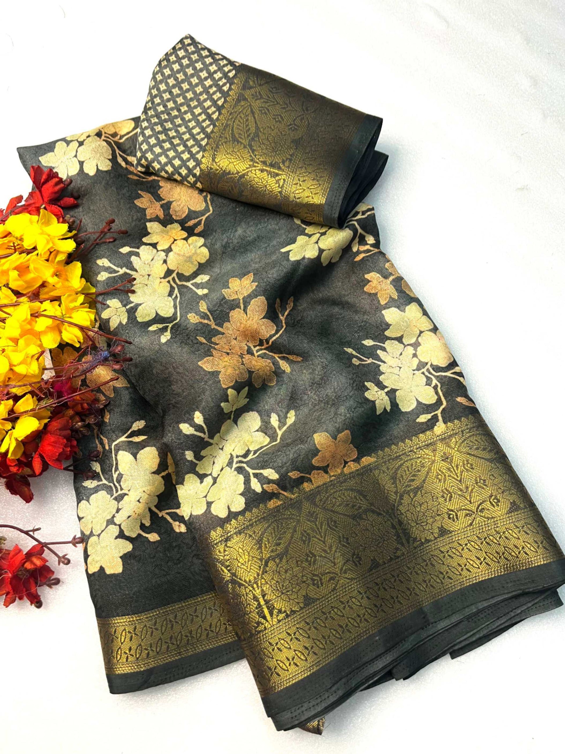 Georgette Fancy Saree
