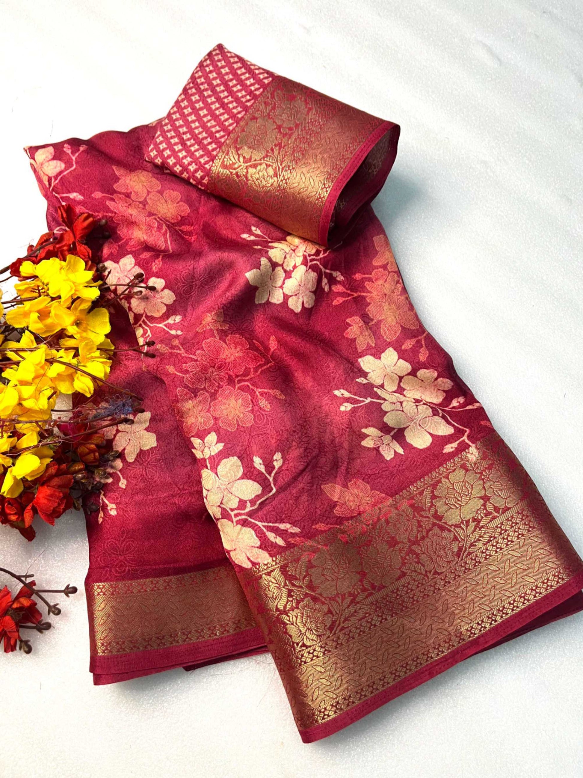 Georgette Fancy Saree