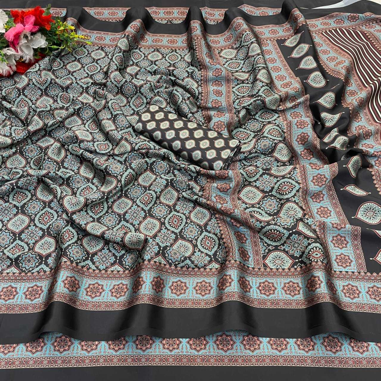Japan Sartin Fancy Saree