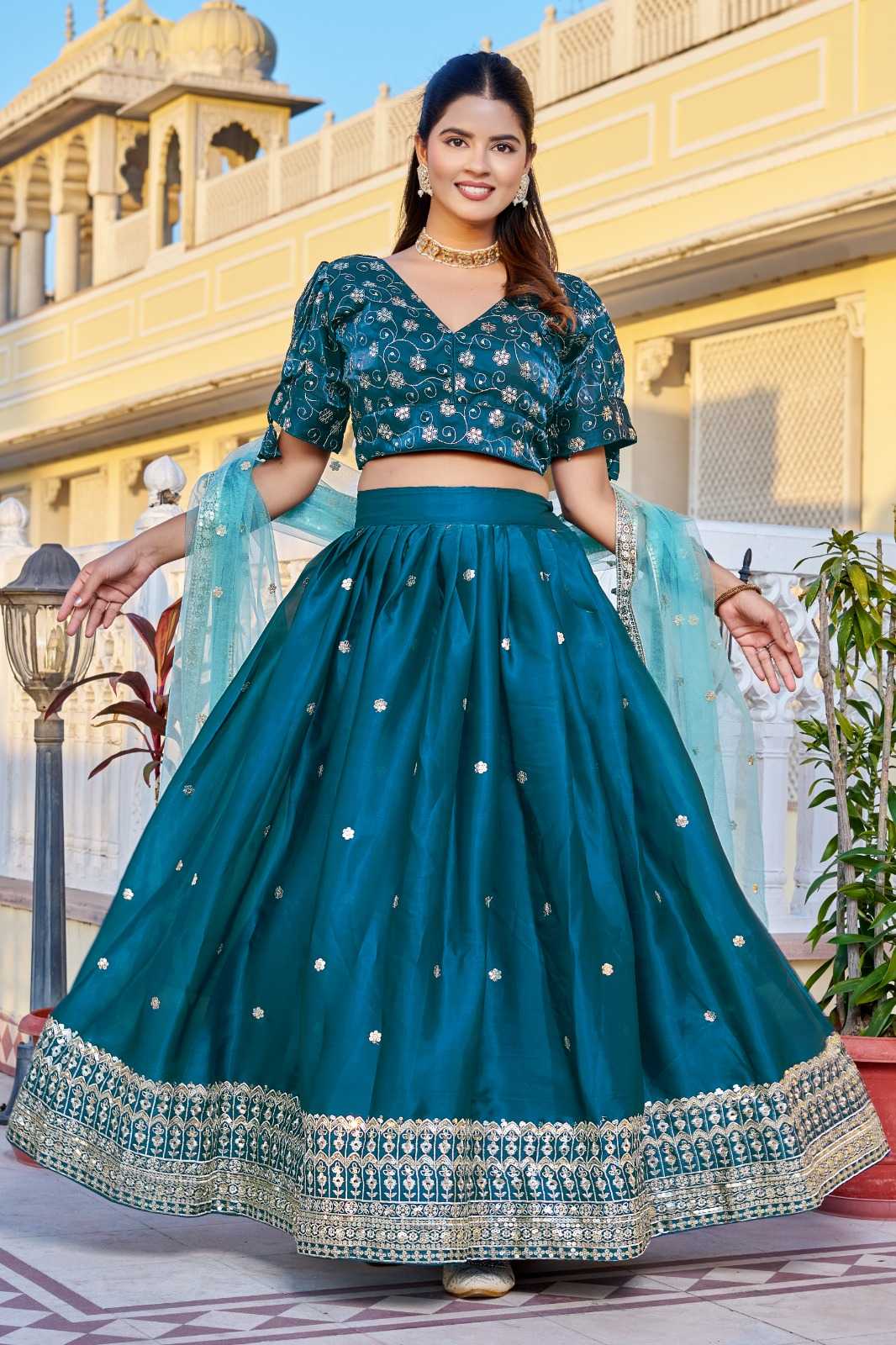 Jimmy Choo Designer Lehenga