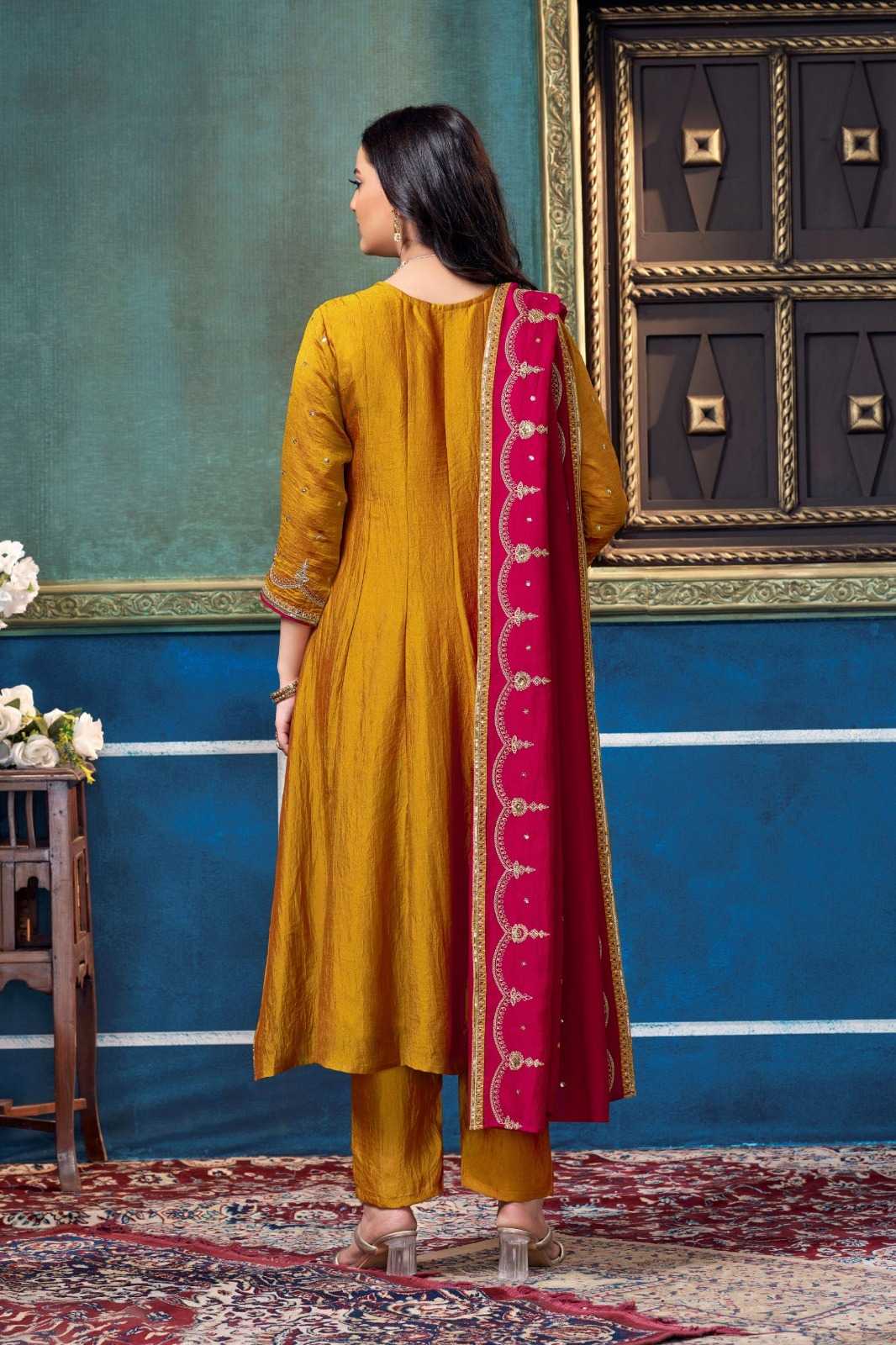 Vichitra Silk Ladies Suit