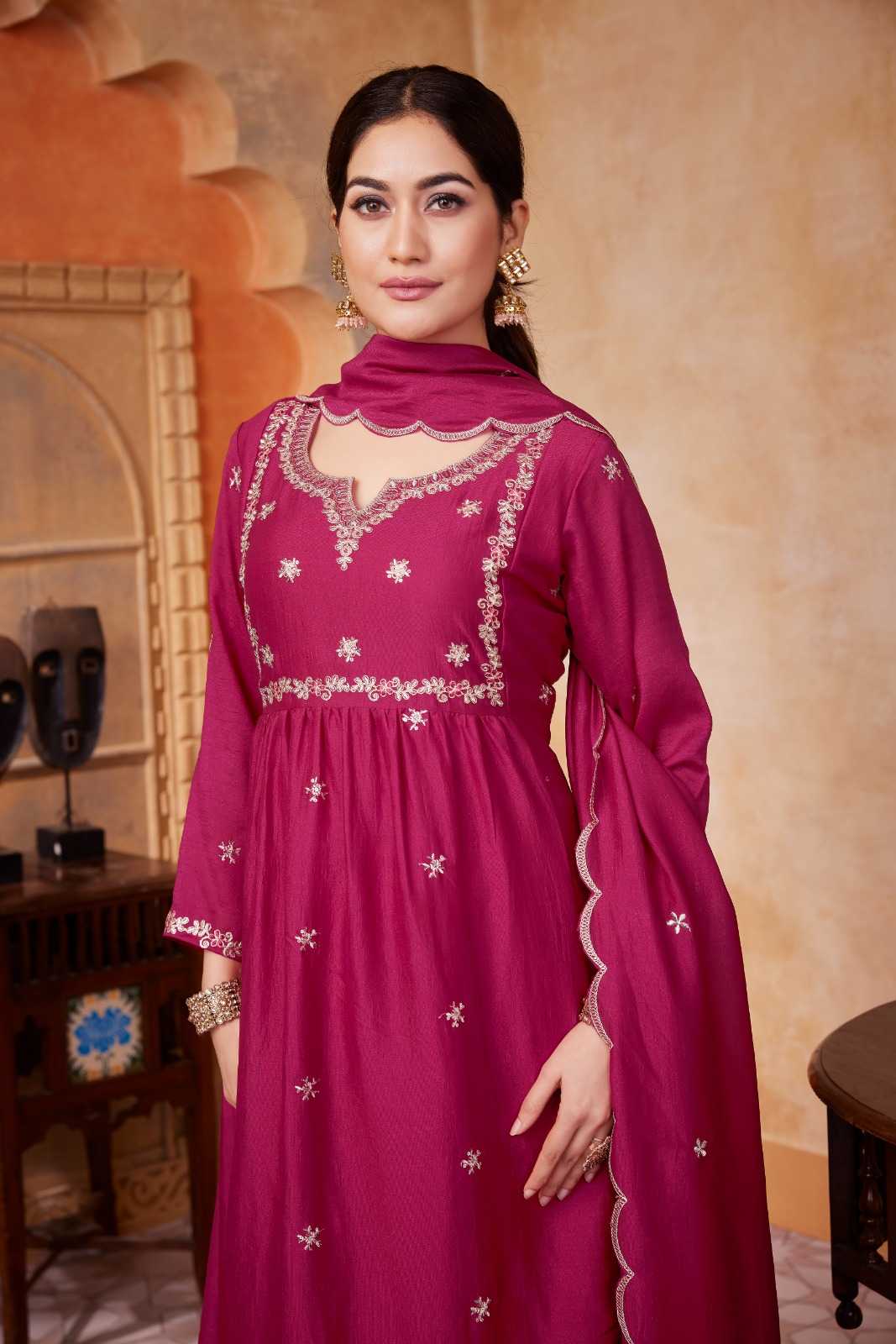 Chinon Embroidery Suit