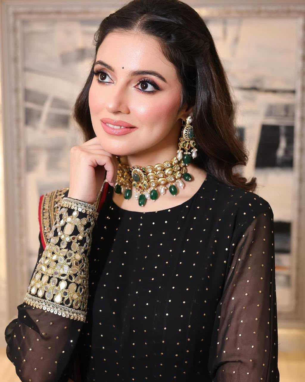 Embroidery Gown