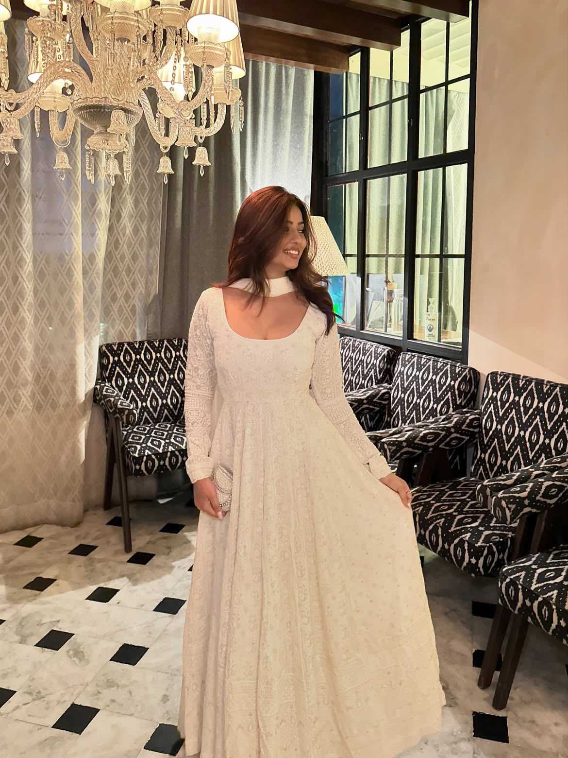 Embroidery Gown
