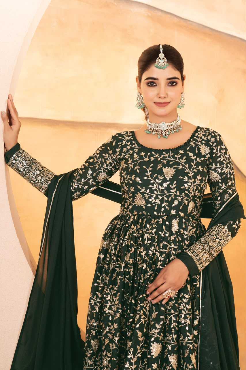 Georgette Embroidery Suit