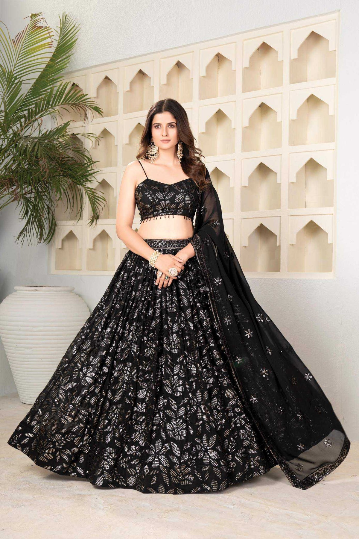 Faux Blooming Fancy Lehenga