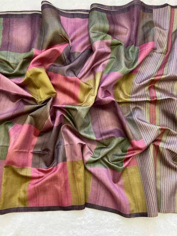 Tussar Silk Saree